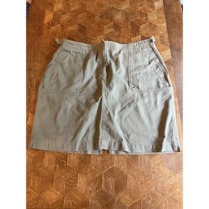 Jones New York sport women's skirt army green size 18W